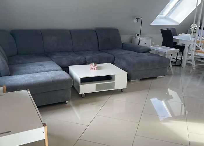 Inselsuites Finkennest Airbus Finkenkwerder 125 M2 Kamin
