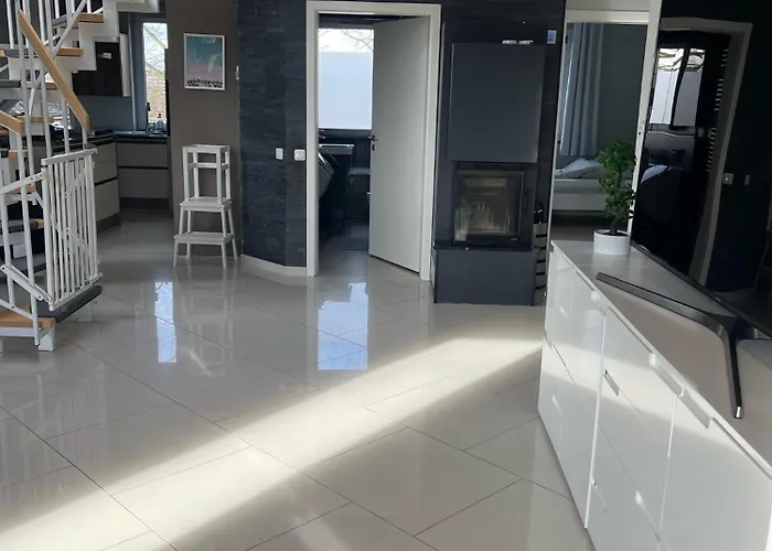Inselsuites Finkennest Airbus Finkenkwerder 125 M2 Kamin * Hamburg