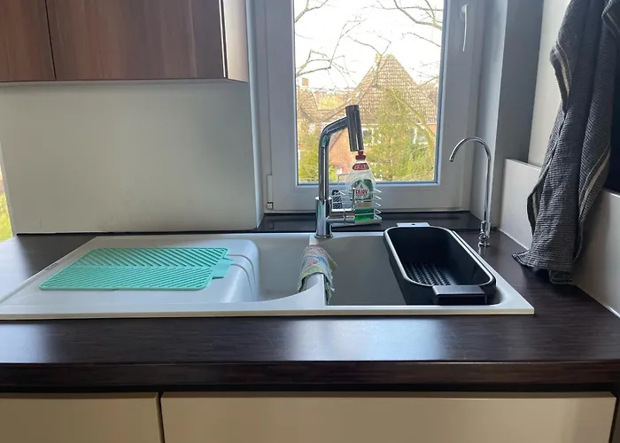 Apartament Inselsuites Finkennest Airbus Finkenkwerder 125 M2 Kamin